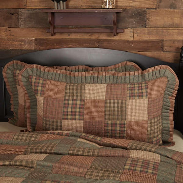 Crosswoods King Sham 21x37 VHC Brands - The Fox Decor